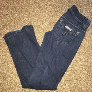 Hudson Dark wash Flap Jeans Size 26